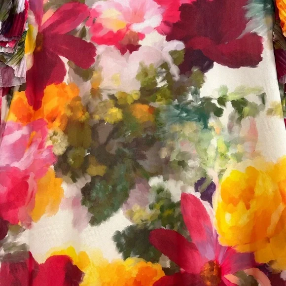 Vince Camuto - Floral Multicolor Top - Picture 3 of 5